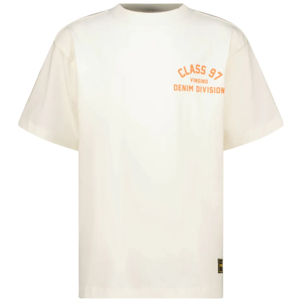 Vingino T-shirt met print wit, foto 2