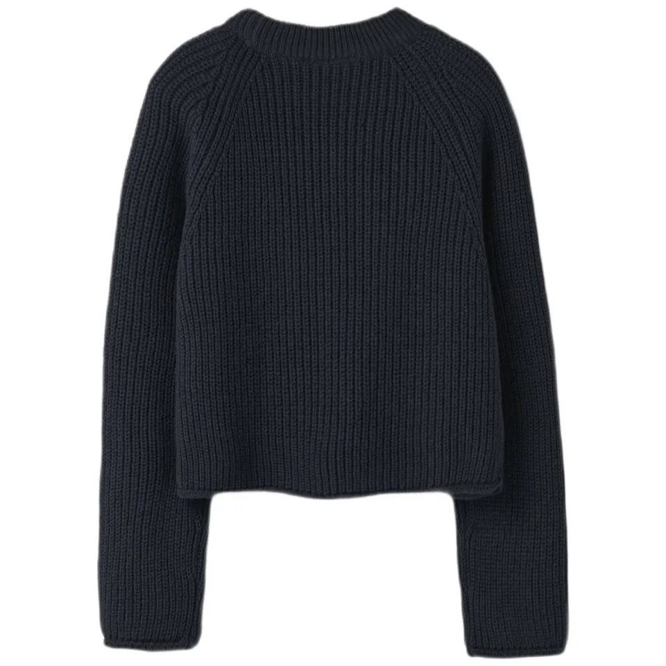 NAME IT KIDS gebreide trui donkerblauw, foto 4
