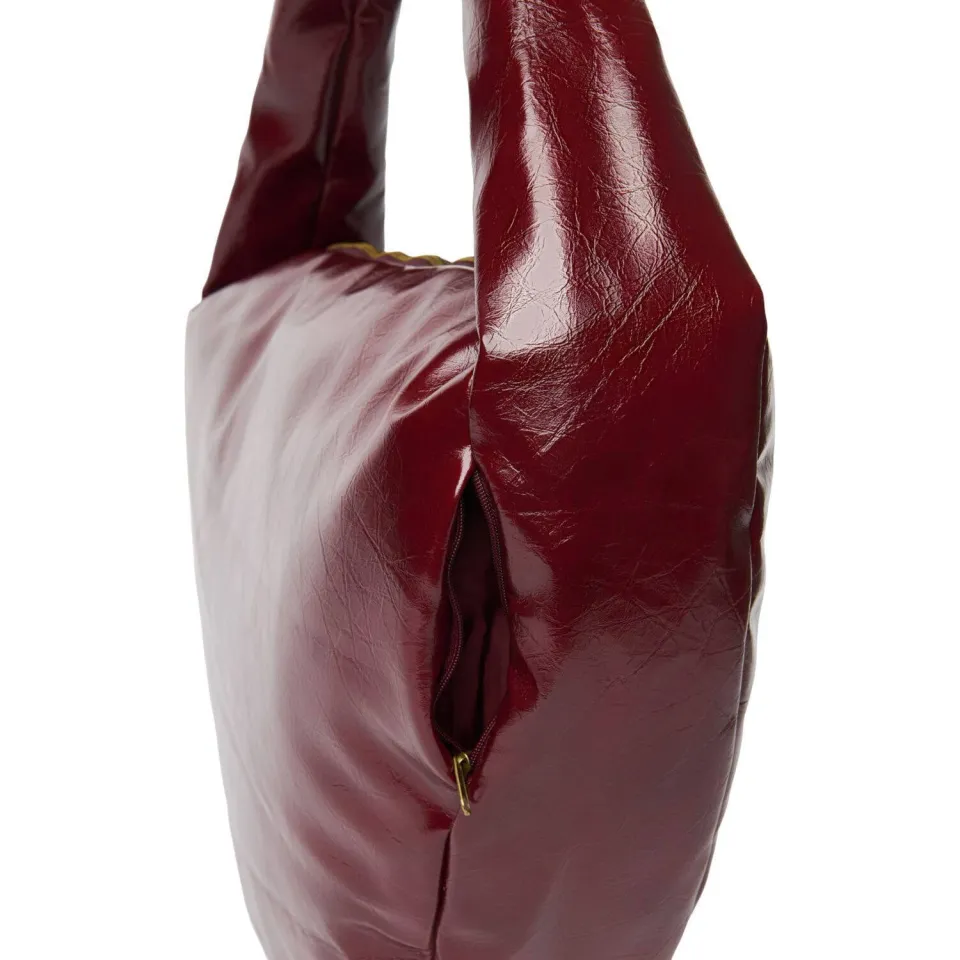 Studio Noos Crossbodytassen Leather Cross Body Bag Bordeaux - One size, foto 5