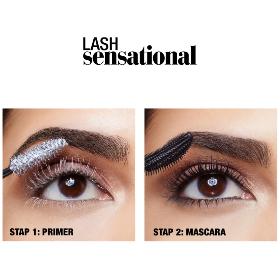 Maybelline New York Lash Sensational waterproof mascara zwart, foto 6