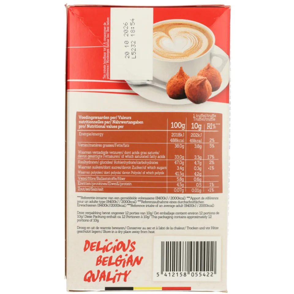 Damhert Minder Suikers truffels cacao, foto 3