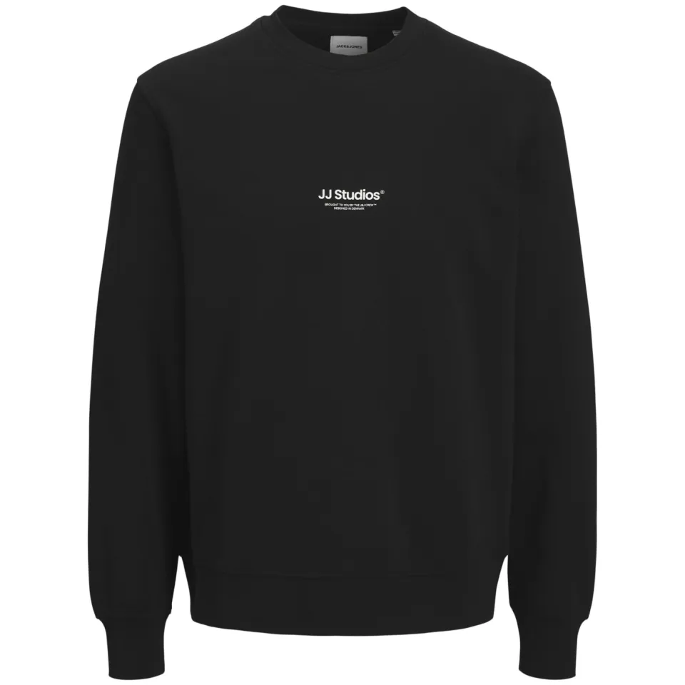 Jack & Jones JUNIOR sweater met tekst - zwart, foto 2