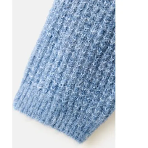 Mango Kids gebreide trui - middenblauw, foto 4