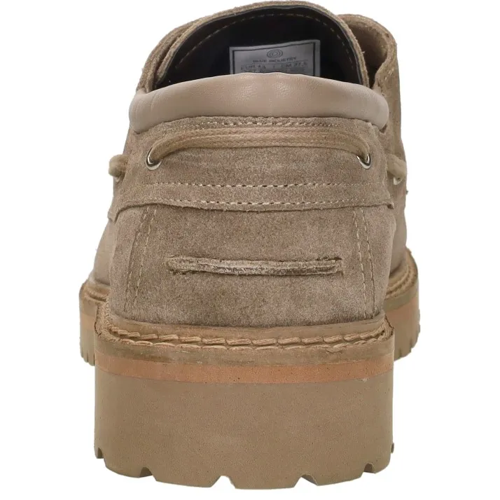 Blue Industry Moc suède bootschoenen met profielzool - taupe, foto 6