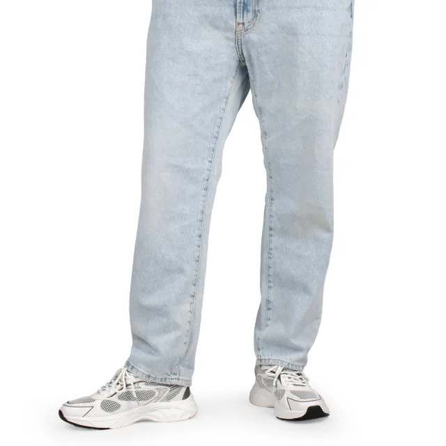 Poelman Dex leren sneakers grijs/wit