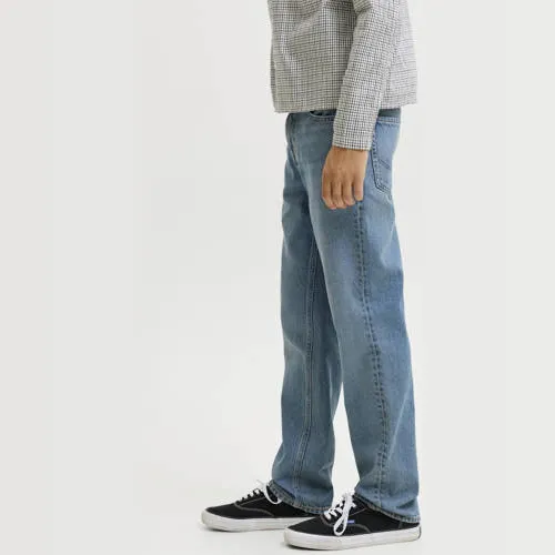 Jack & Jones JUNIOR straight leg regular fit jeans - medium blue denim, foto 5