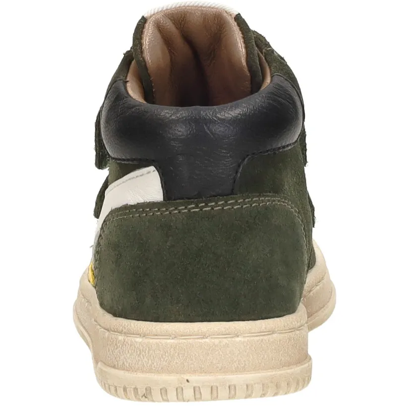 Develab Klittenband Hoog hoge sneakers groen, foto 4