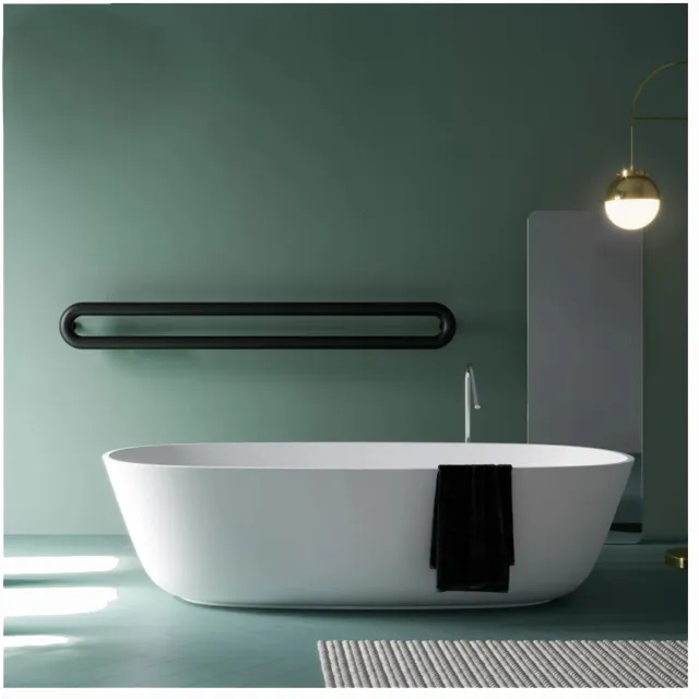 Instamat Designradiator Instamat Tubone-H 21x150x14cm Incl. Aansluitset Wit