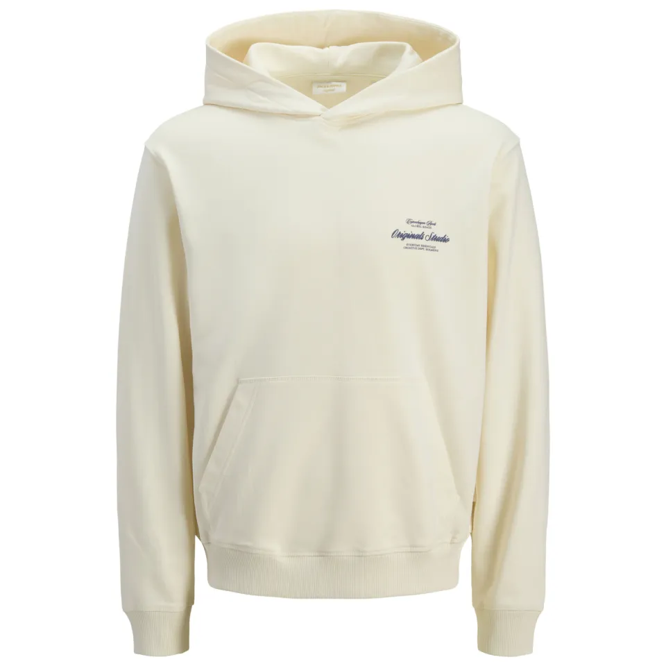Jack & Jones JUNIOR hoodie met backprint - offwhite, foto 2