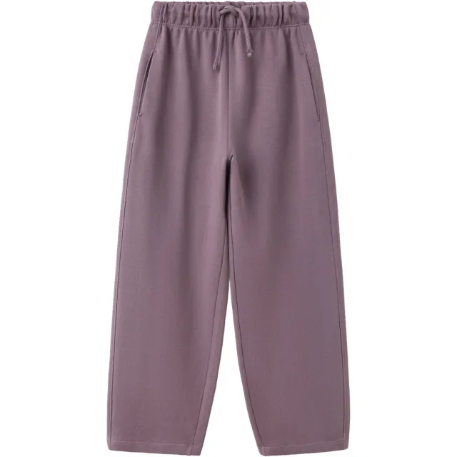 Mango loose fit joggingbroek paars
