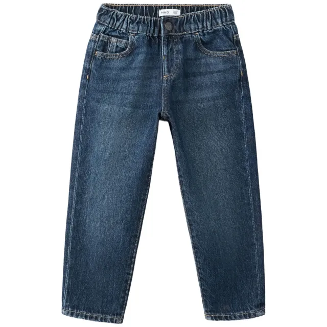 Mango Kids regular fit jeans - blauw Medium blue denim