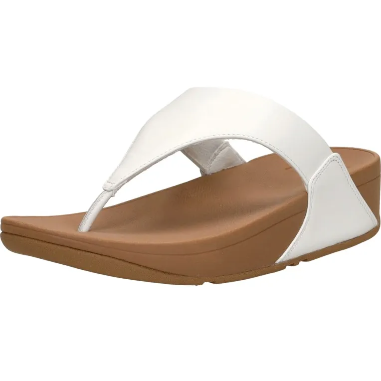 FitFlop Lulu Leather Toepost wit, foto 3