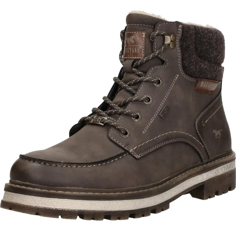 Mustang veterboots donkerbruin, foto 4