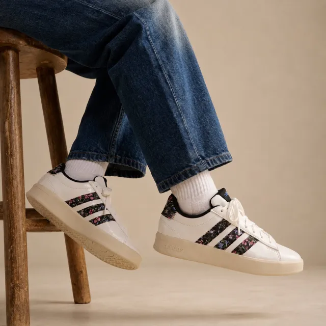 Adidas Grand Court 3.0 sneakers wit