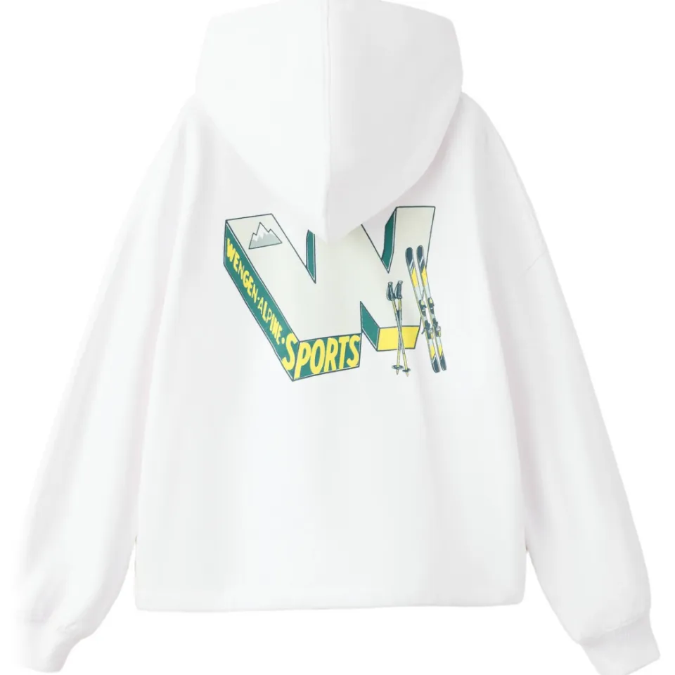 Mango Kids sweater met backprint - wit/groen, foto 2