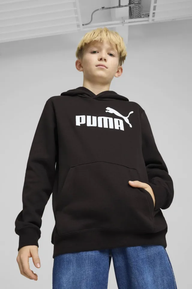 Puma hoodie Ess No. 1 zwart, foto 2
