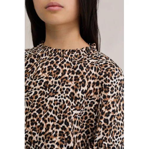 WE Fashion blousetop met print beige, foto 5