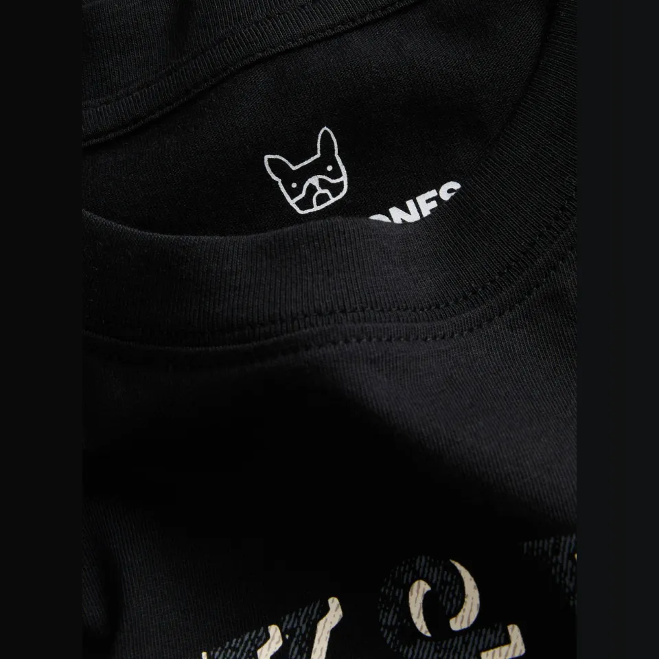 Jack & Jones JJEDENVER longsleeve met logo zwart, foto 7