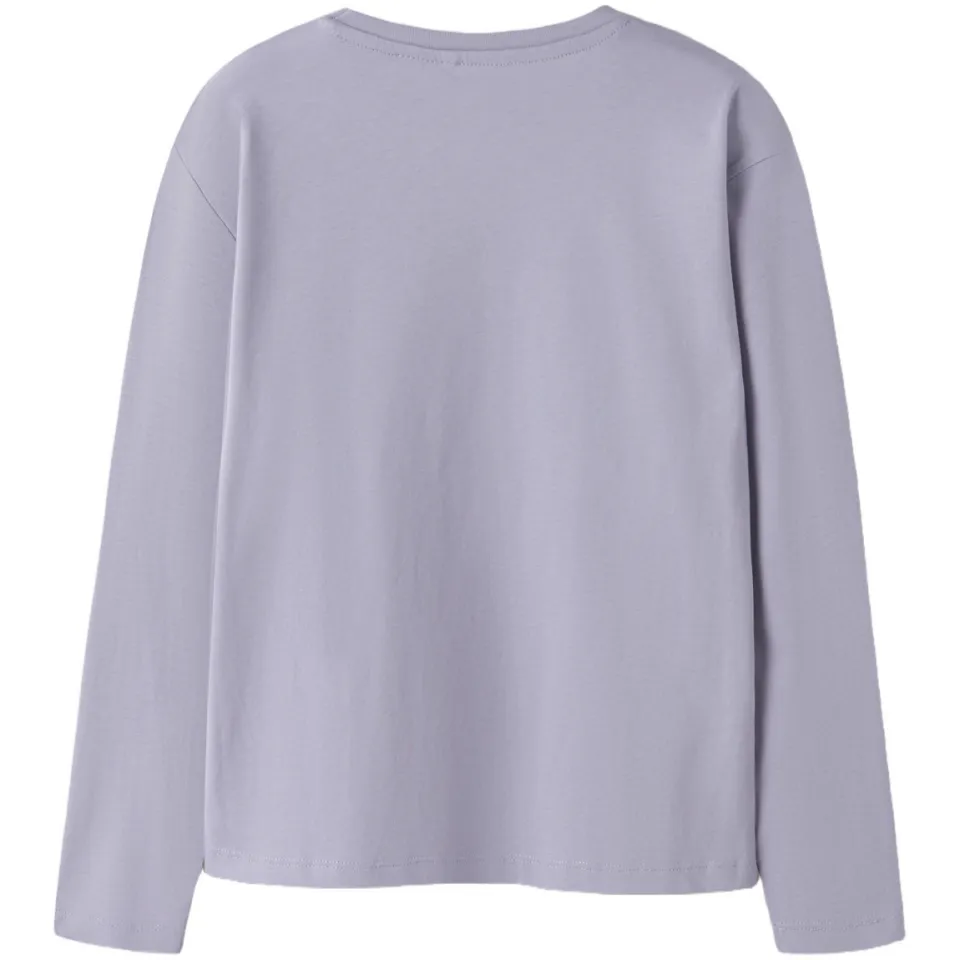 NAME IT longsleeve met print lila, foto 2