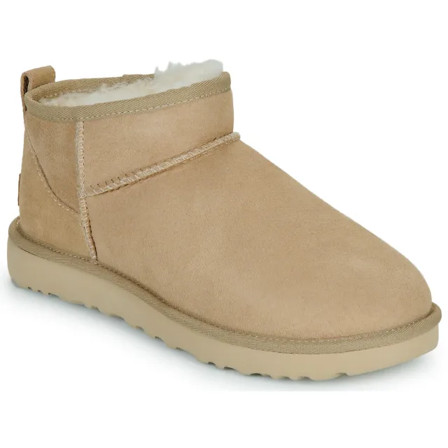 Laarzen UGG W CLASSIC ULTRA MINI beige, foto 2