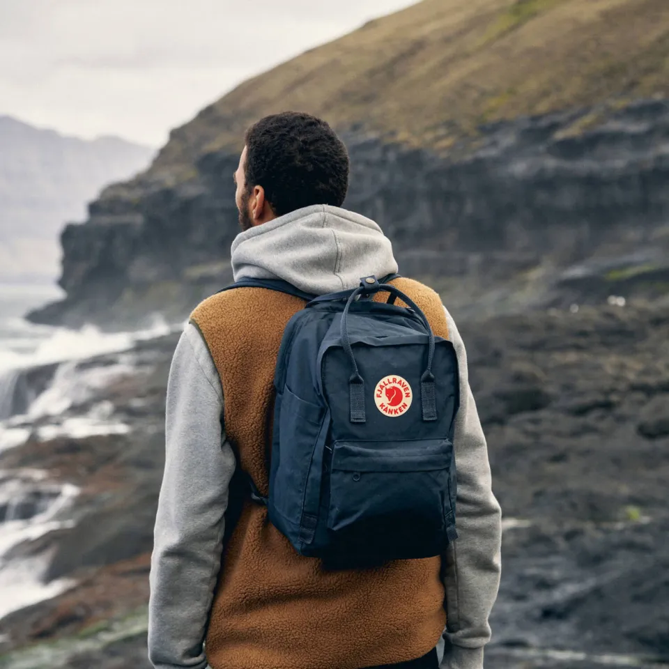 Fjällräven Kånken Laptop 17 dagrugzak turkoois sky blue, foto 6