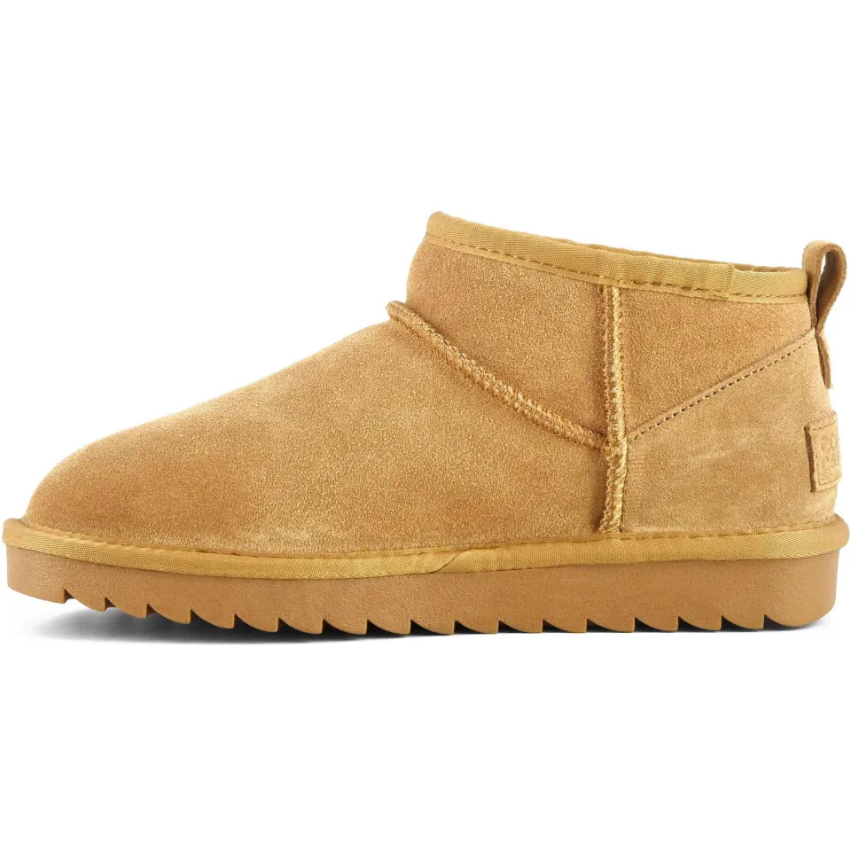 Colors of California suède enkelboots beige, foto 3