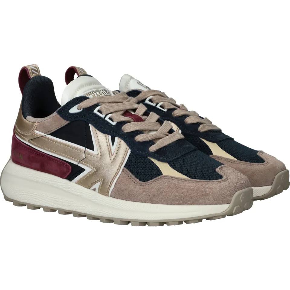 Kaotiko Detroit Glam lage sneaker taupe, foto 3