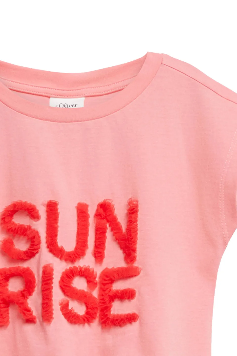 S.Oliver T-shirt roze met pailletten, foto 5