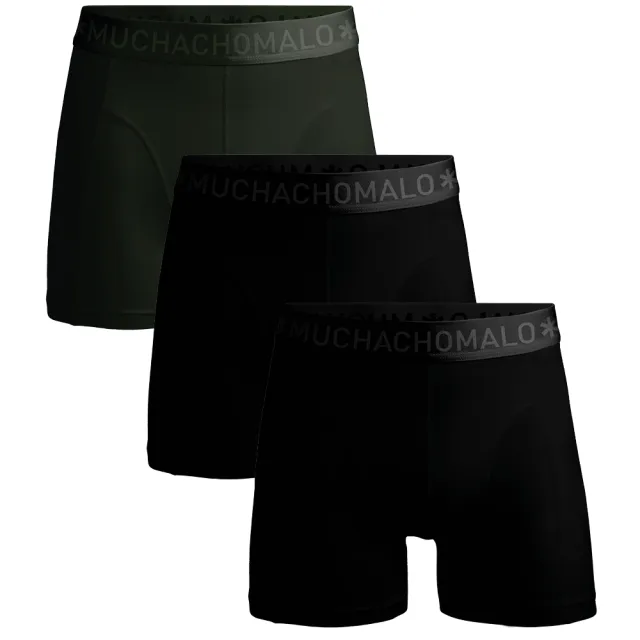 Muchachomalo Heren 3-pack Boxershorts Cotton Modal Veelkleurig