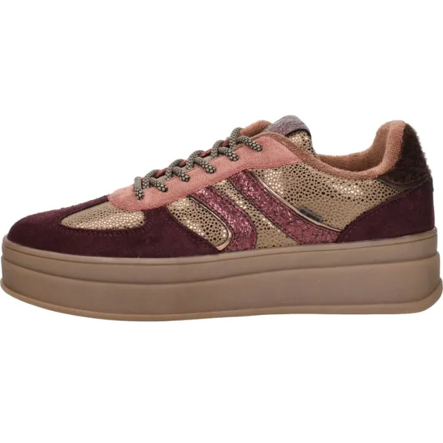 Sub55 sneakers laag bordeaux, foto 2