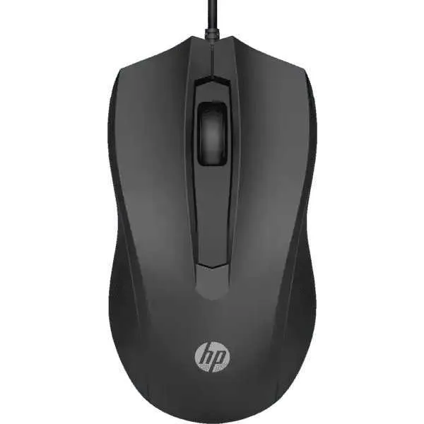 HP 100 bedrade muis zwart, foto 2