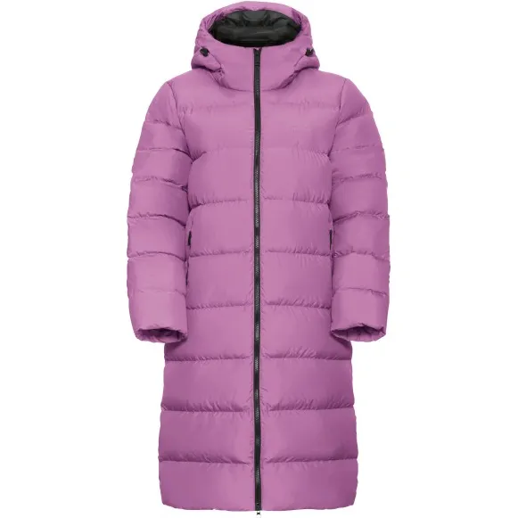 Jack Wolfskin Women's Frozen Palace Coat - Lange jas, purper/roze