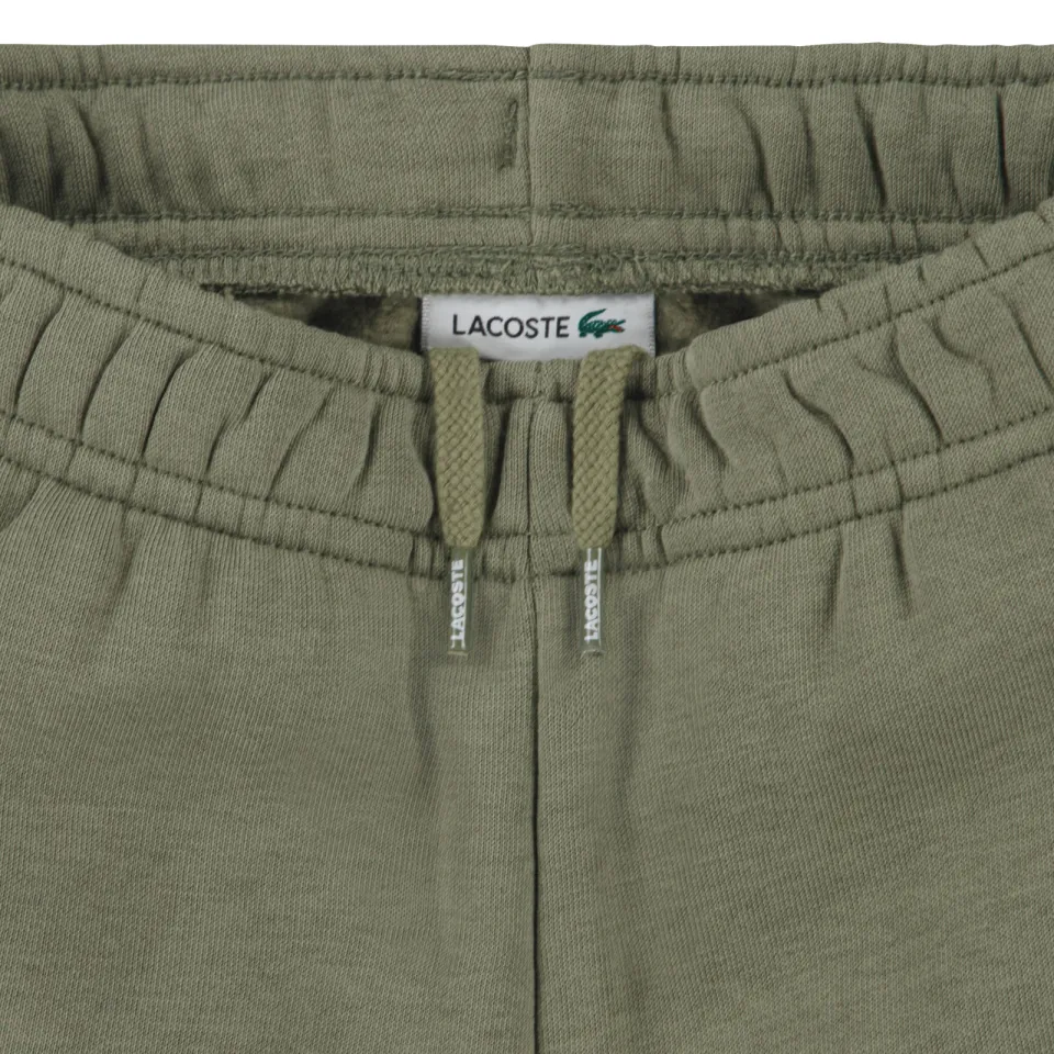 Lacoste fleece joggingbroek met logo kaki, foto 3