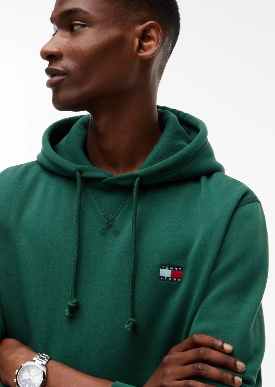 Tommy Jeans regular fit hoodie - groen, foto 5