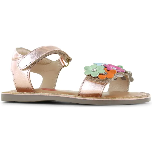 Shoesme leren sandalen rosé