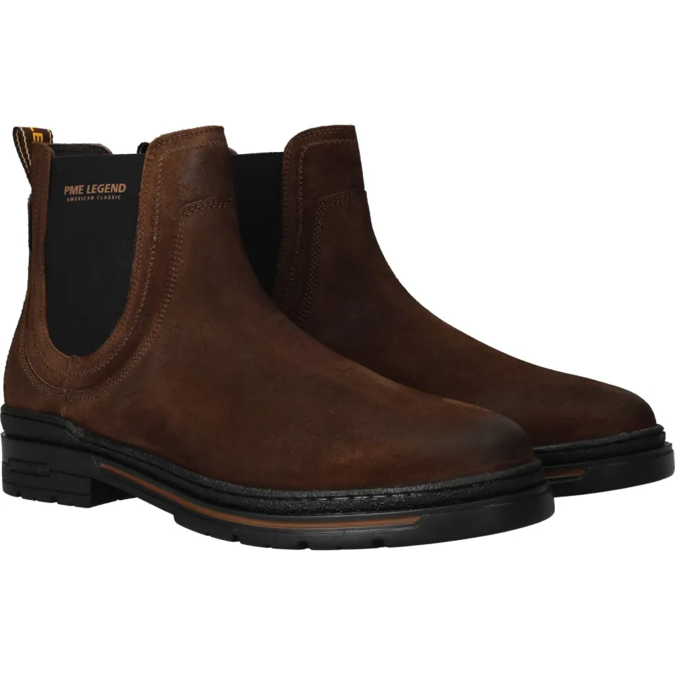 PME Legend Tarmac CB-10 chelseaboots donkerbruin, foto 2