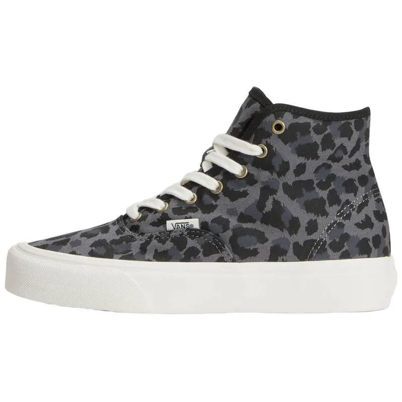 Vans Authentic sneakers met panterprint - zwart/zilvergrijs, foto 4