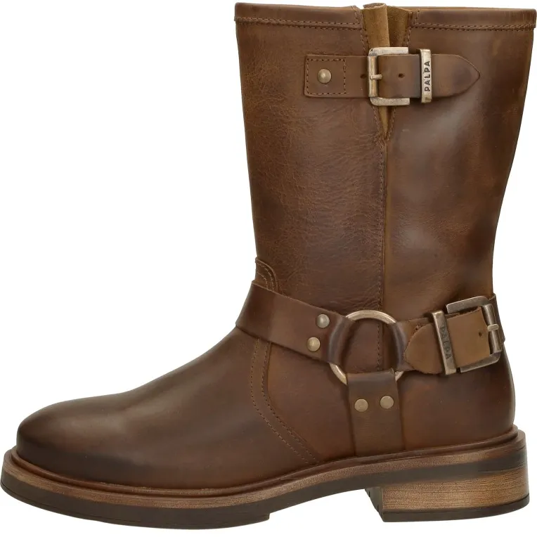 Palpa Vanity bikerboots cognac, foto 2