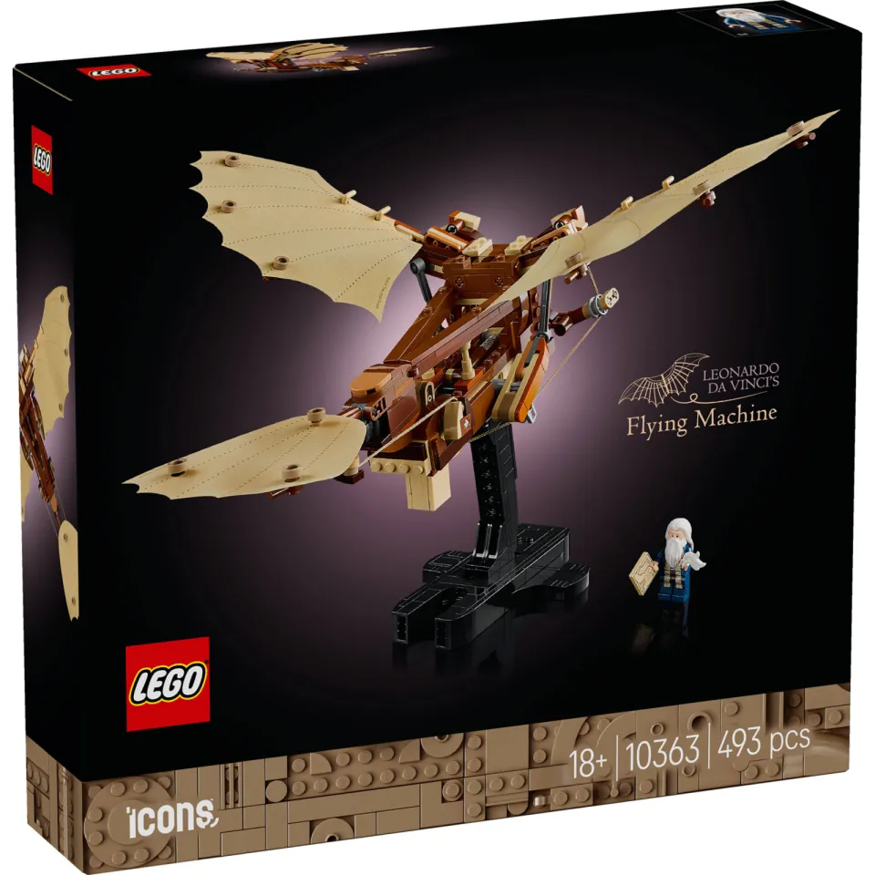 Lego Icons De vliegmachine van Leonardo da Vinci set 10363, foto 5