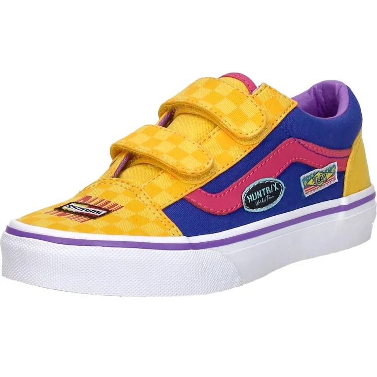 Vans Old Skool V Kpop Demon Hunters Rumi sneaker geel, foto 4