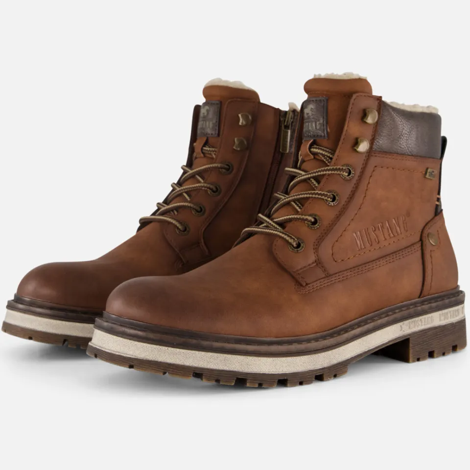 Mustang veterboots cognac, foto 2