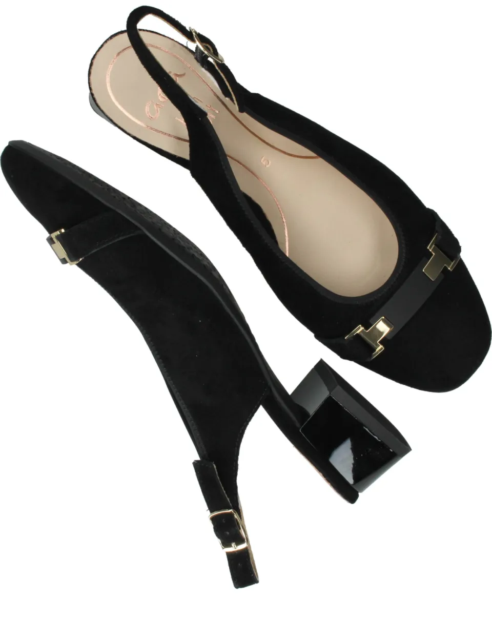 Ara Graz 2.0 Slingbacks Dames Zwart, foto 4