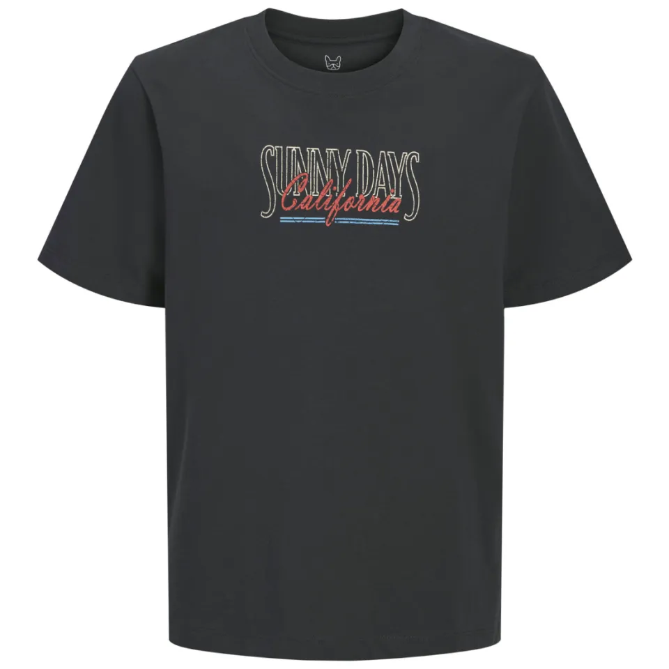 Jack & Jones T-shirt met backprint antraciet, foto 2