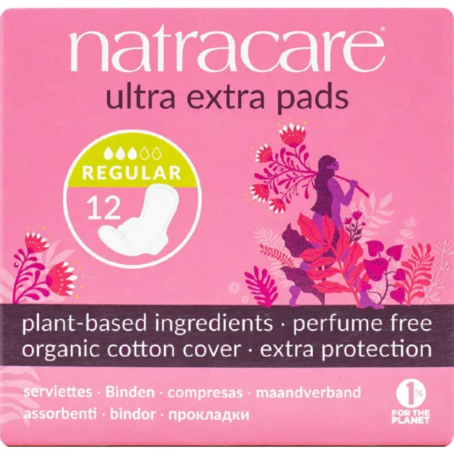 Natracare Ultra Extra Pads Regular maandverband