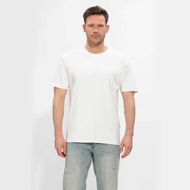 Pure Path regular T-shirt ecru, foto 2