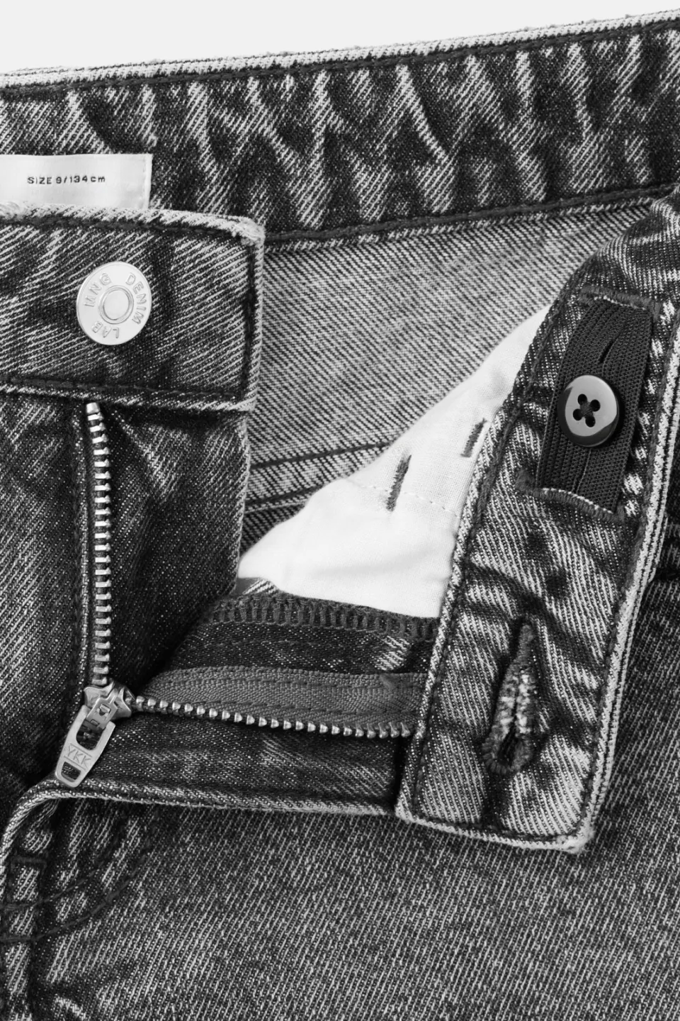 Mango Kids straight leg jeans - grijs, foto 3