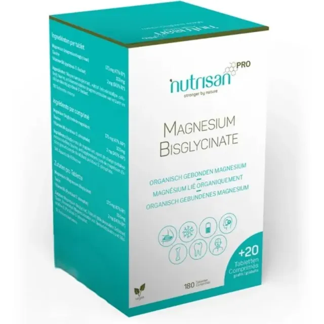 Nutrisan Pro Magnesium Bisglycinate 200 tabletten