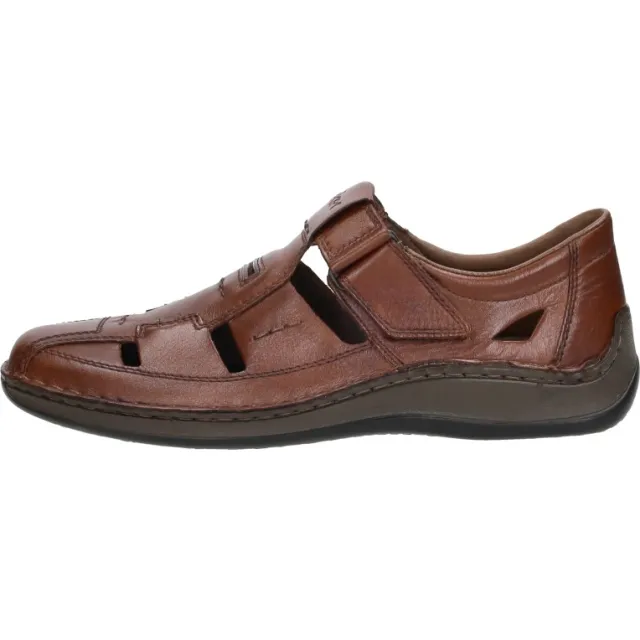 Rieker gesloten sandalen bruin, foto 2