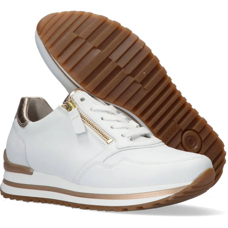 Gabor Sneakers 528 Wit, foto 4