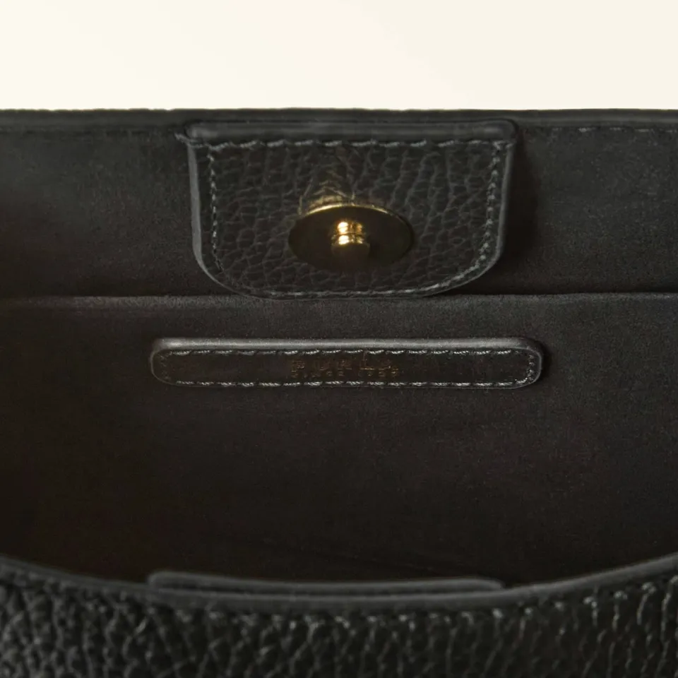 Furla leren mini handtas Nuvola Mini zwart, foto 3